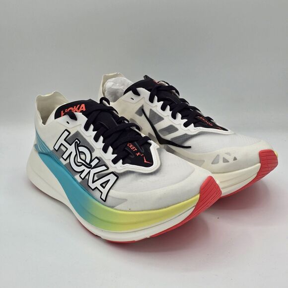 HOKA Rocket X 2 Carbon Plate Running Shoes Yuzu Cielo Blue Women’s 8 Men’s 7 main image 8